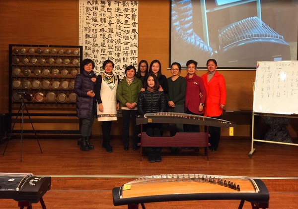 古箏協(xié)會組織參加揚(yáng)州市和敬講堂古箏藝術(shù)交流活動